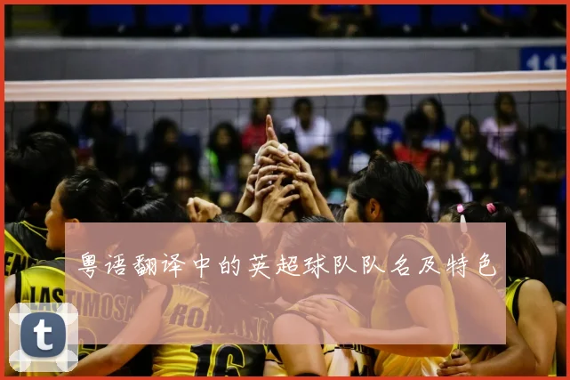 粤语翻译中的英超球队队名及特色